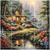Country Cottage Full Coverage Cross Stitch Pattern