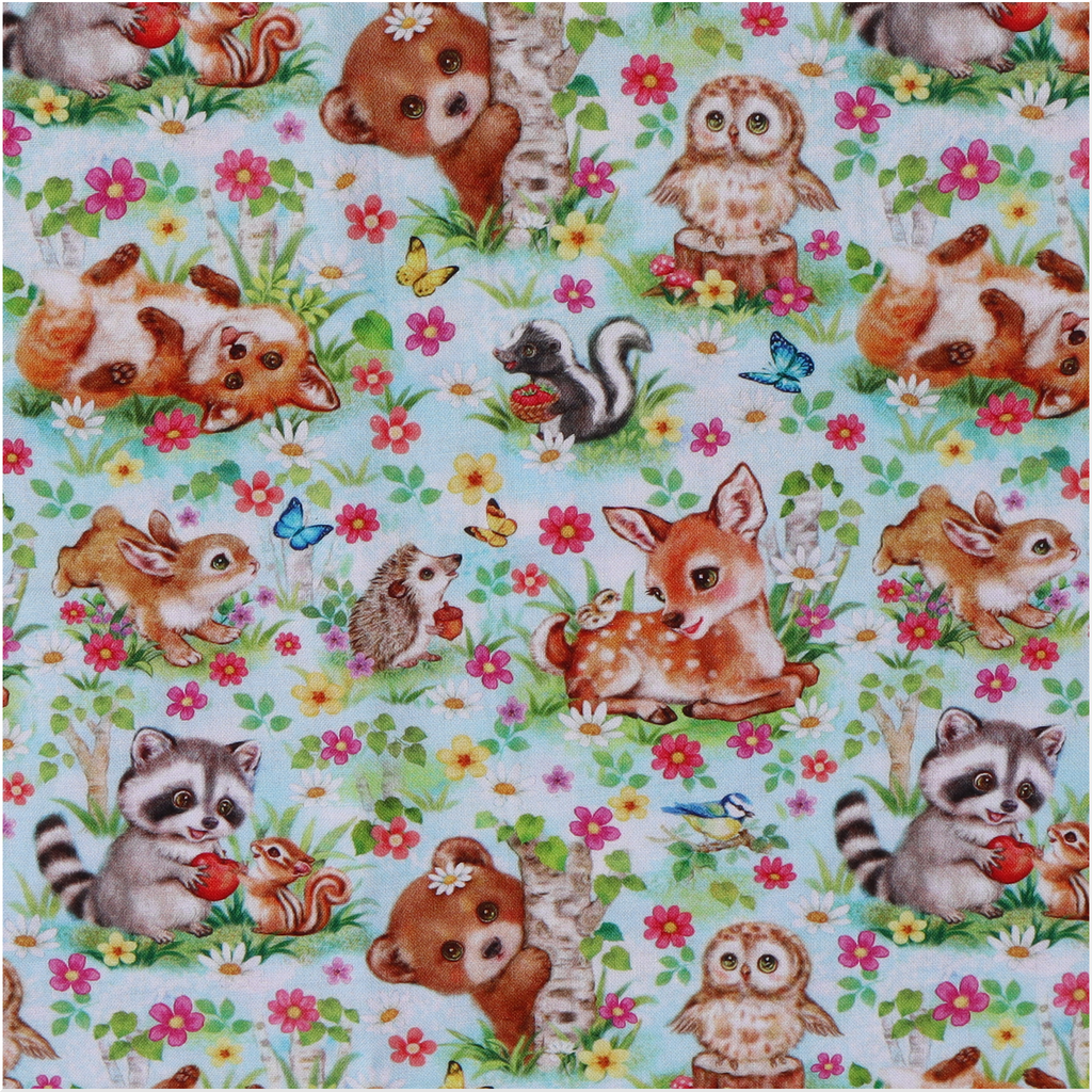 Woodland Babies Scroll Rod Grime Guard