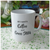 Porcelain Mug - All I need is Coffee and Cross Stitch