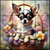 Chihuahua Love Full Coverage Cross Stitch Pattern