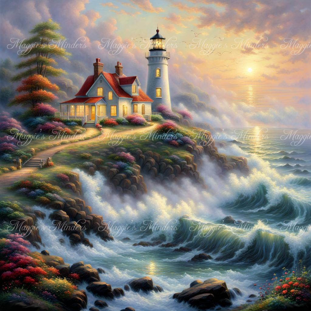 Guiding Light Full Coverage Cross Stitch Pattern