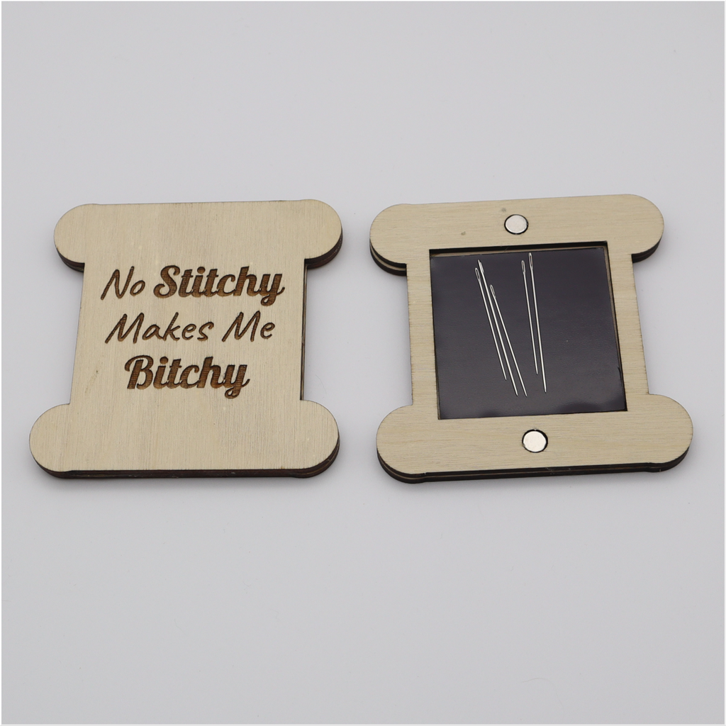 No Stitchy Makes Me Bitchy Needle Case/Box