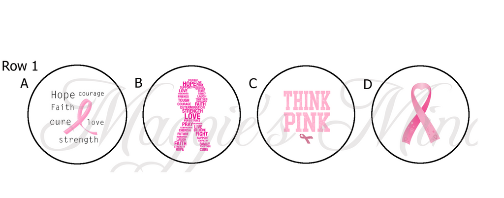 Breast Cancer Awareness Needle Minder Designs