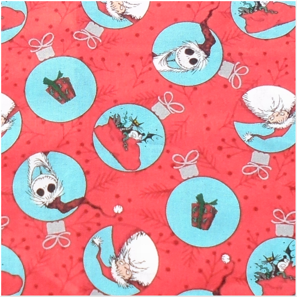 Nightmare Before Christmas Ornaments Fabric